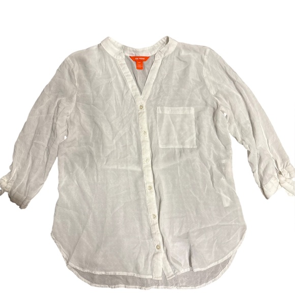 Joe Fresh Tops - Joe Fresh‎ White Button-Up Blouse